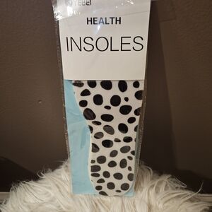 Black and White Polka Dot Insoles